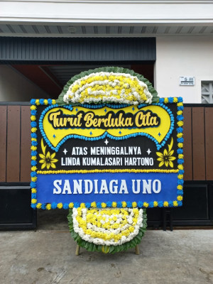Papan Bunga Duka di Monggol